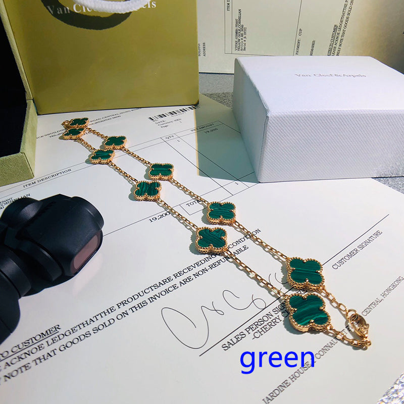 5XVA181XDE Stylish 10 flowers necklaces