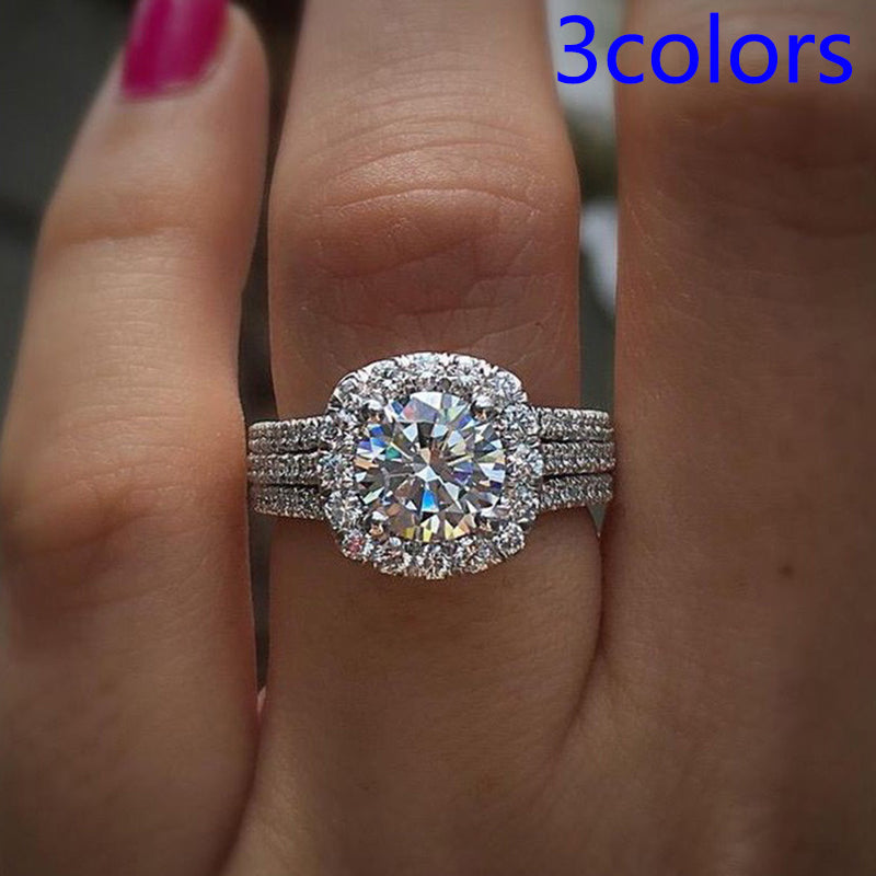 PYA2JDE Stylish Diamond Ring High Quality Wedding Ring