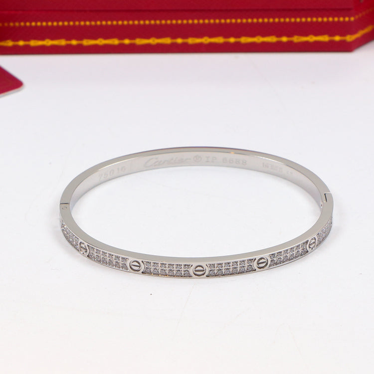 PK2KDE Stylish 2-row diamond bracelet
