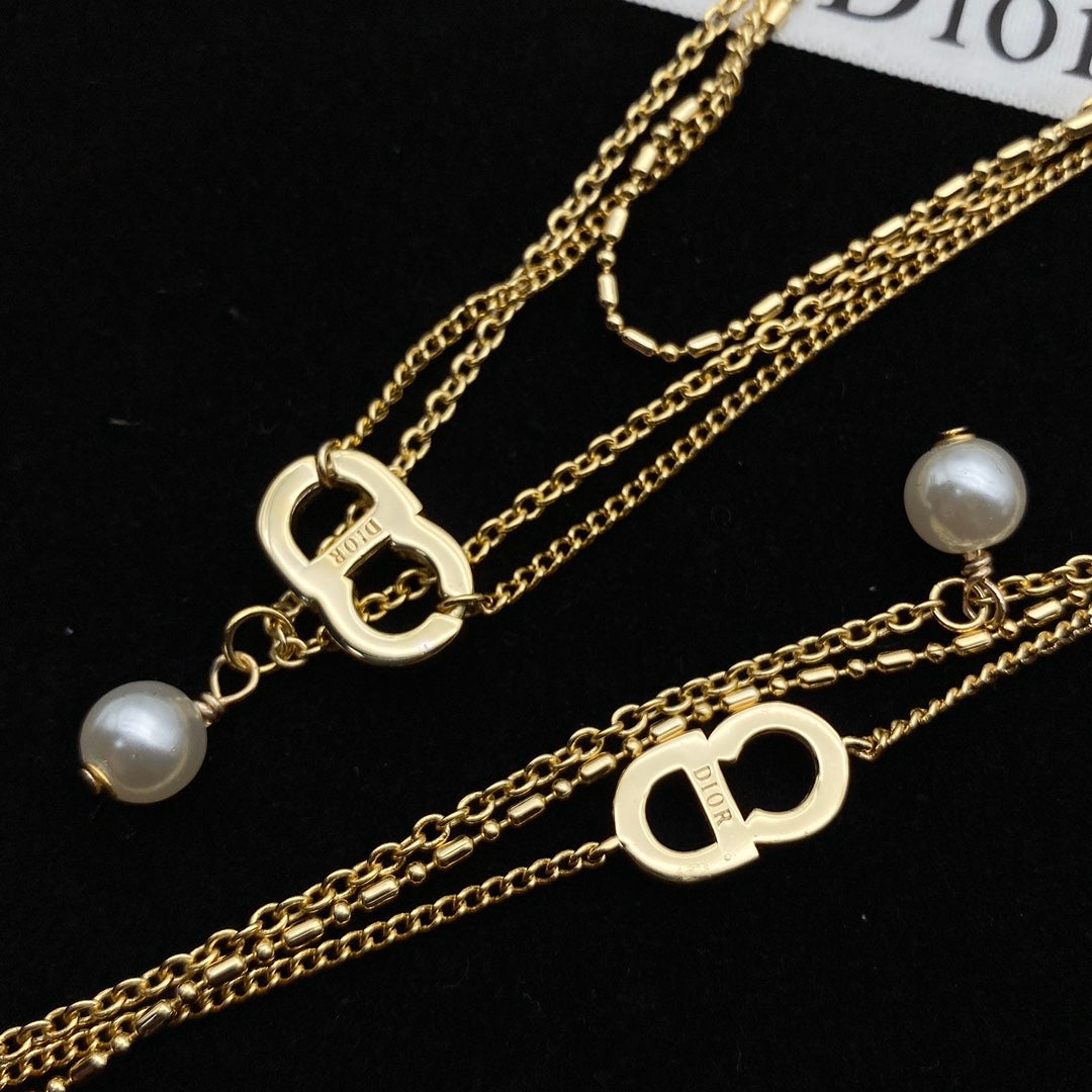 1ND218XDE Stylish Necklaces Bracelet Earrings