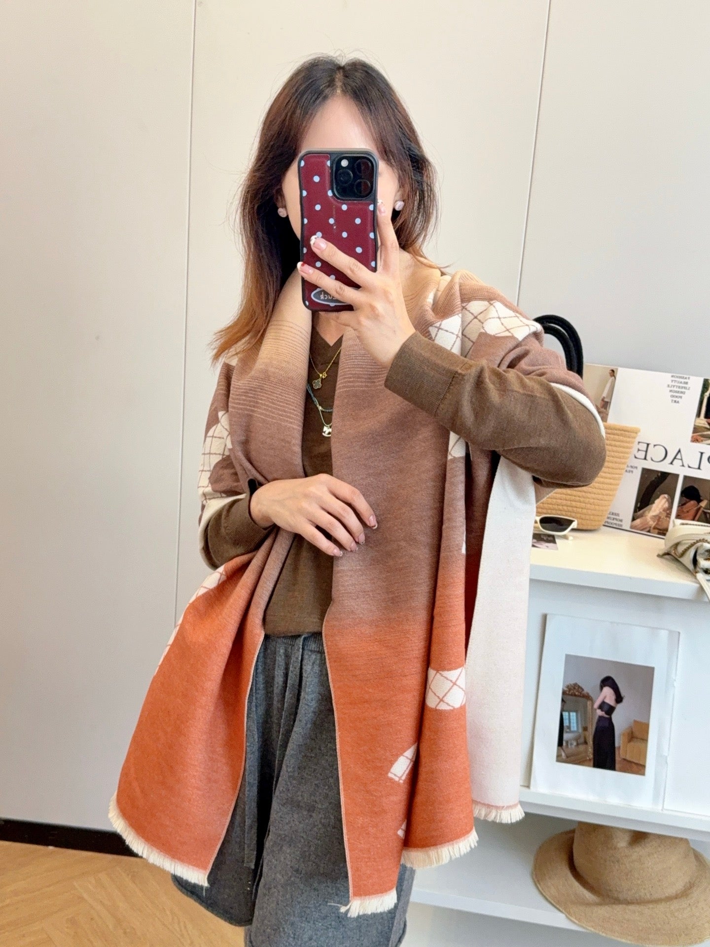 185ZC80WDE Stylish Winter Scarves