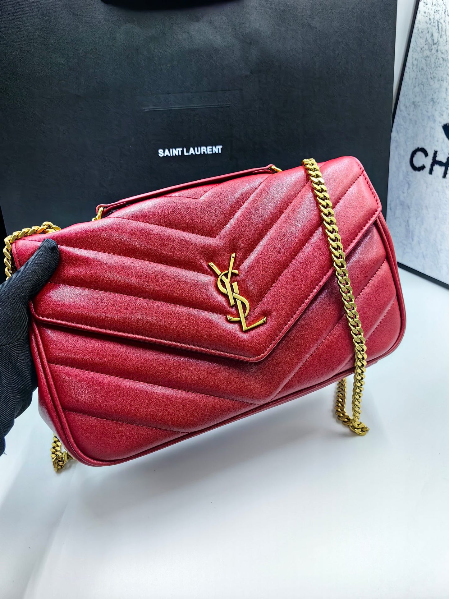 165NSL108BDE Stylish leather bag