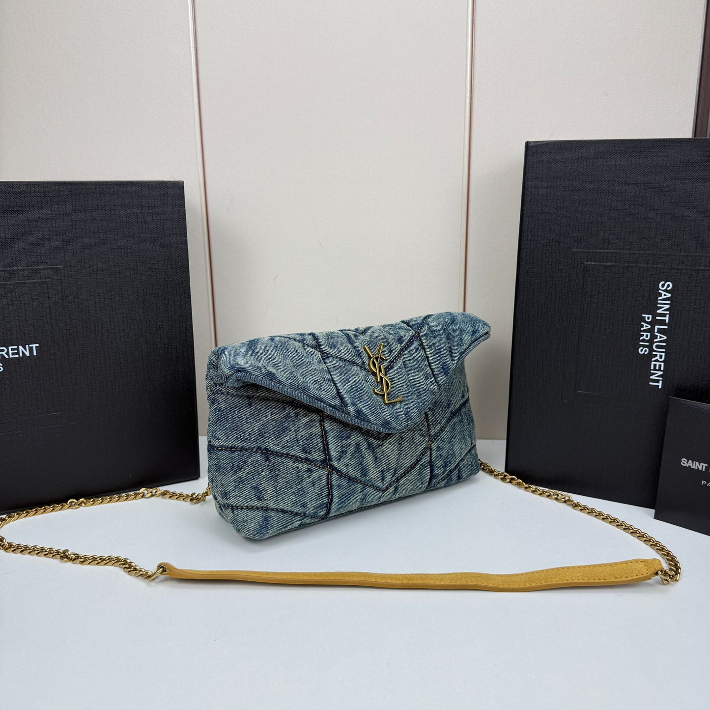 15RSL17BDE Stylish denim bags