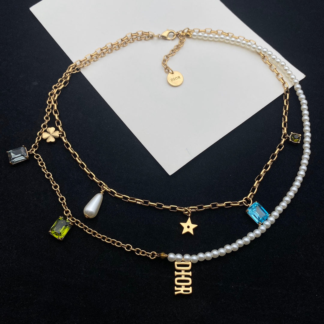 14D506XDE Stylish Earrings Bracelets Necklaces