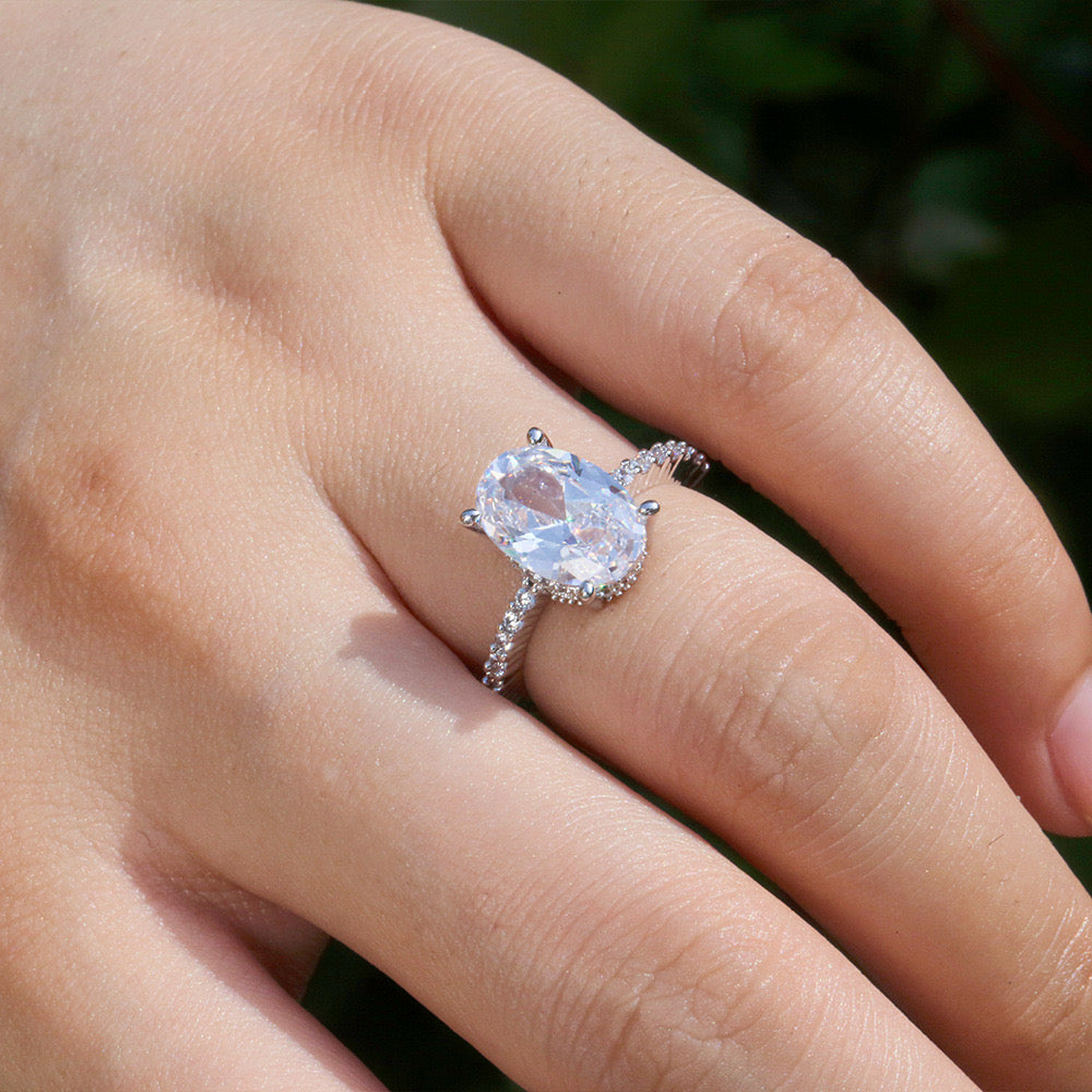 PYA5JDE Stylish Diamond Ring High Quality Wedding Ring