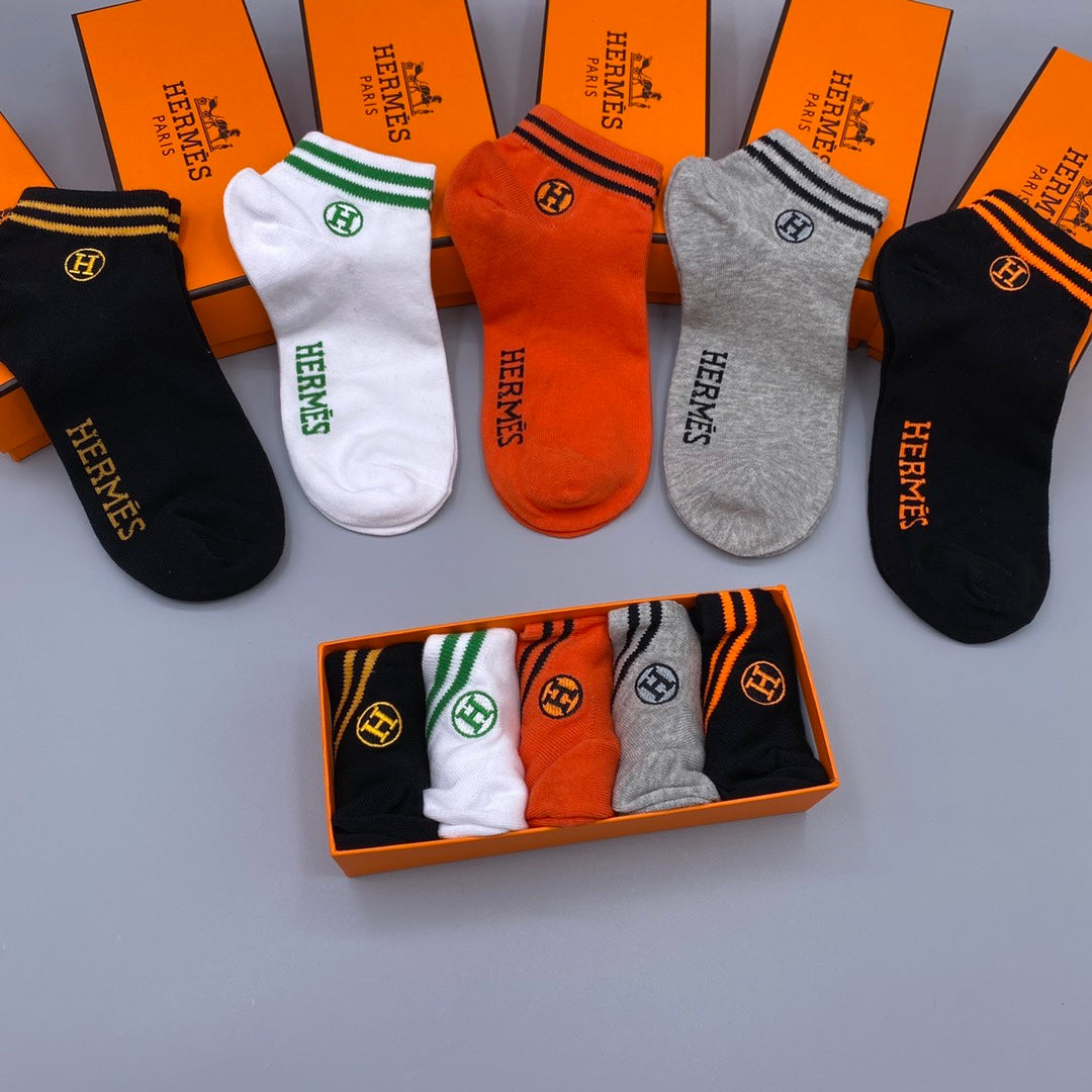 235QH16SDE Stylish socks(5 pairs )