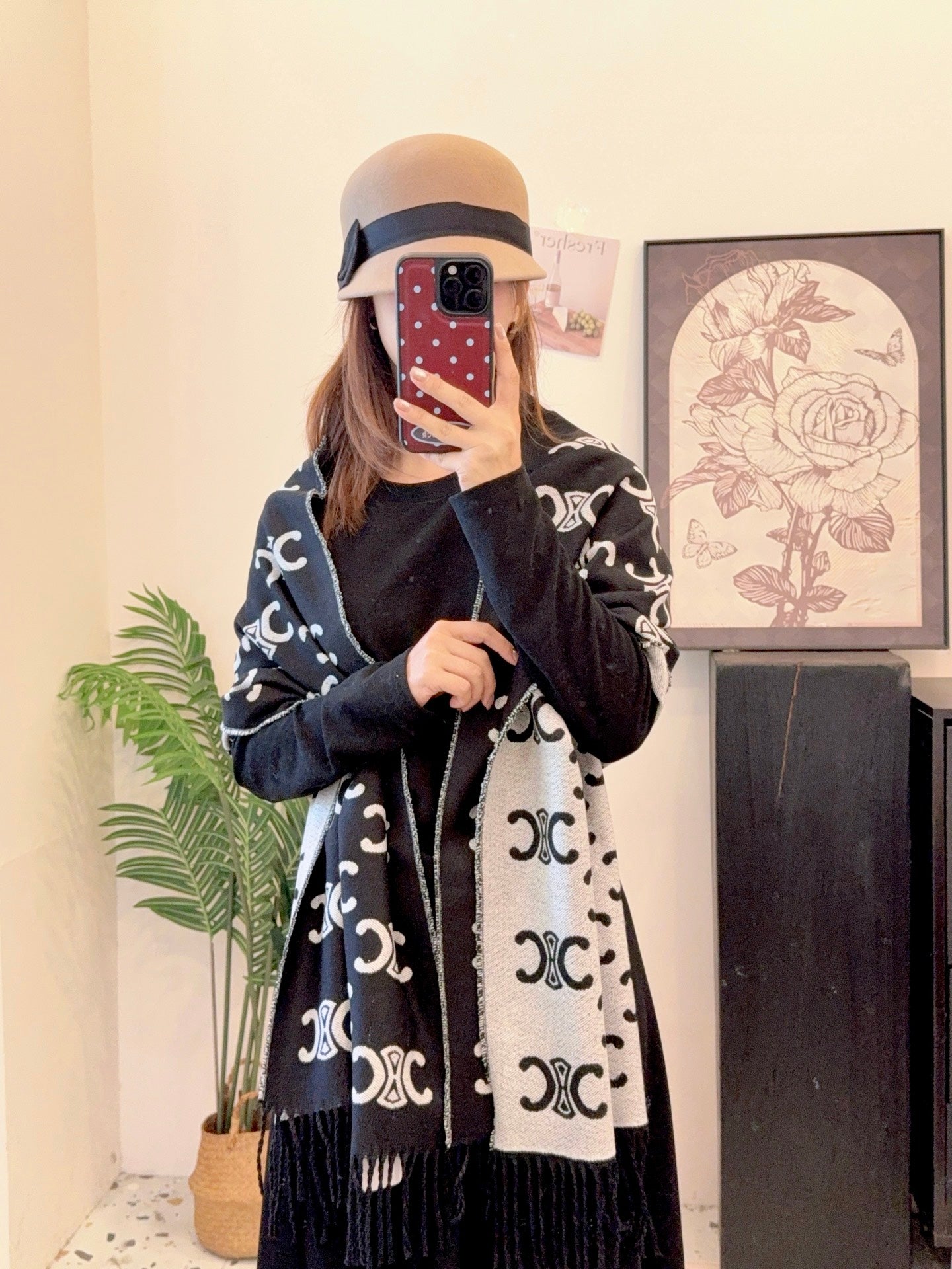175RA15WDE Stylish Winter Scarves