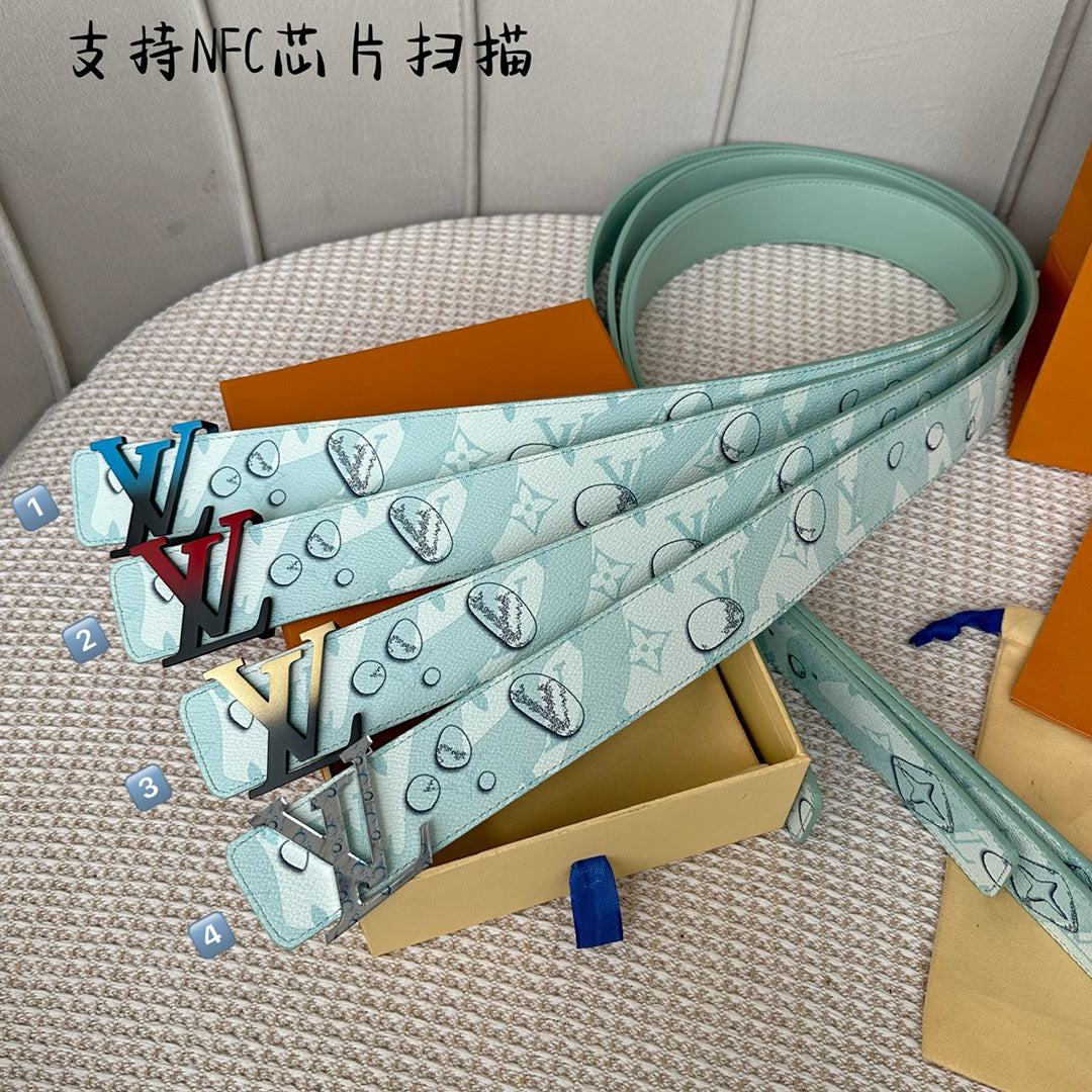 14E139PDE Stylish High quality leather belt With full package