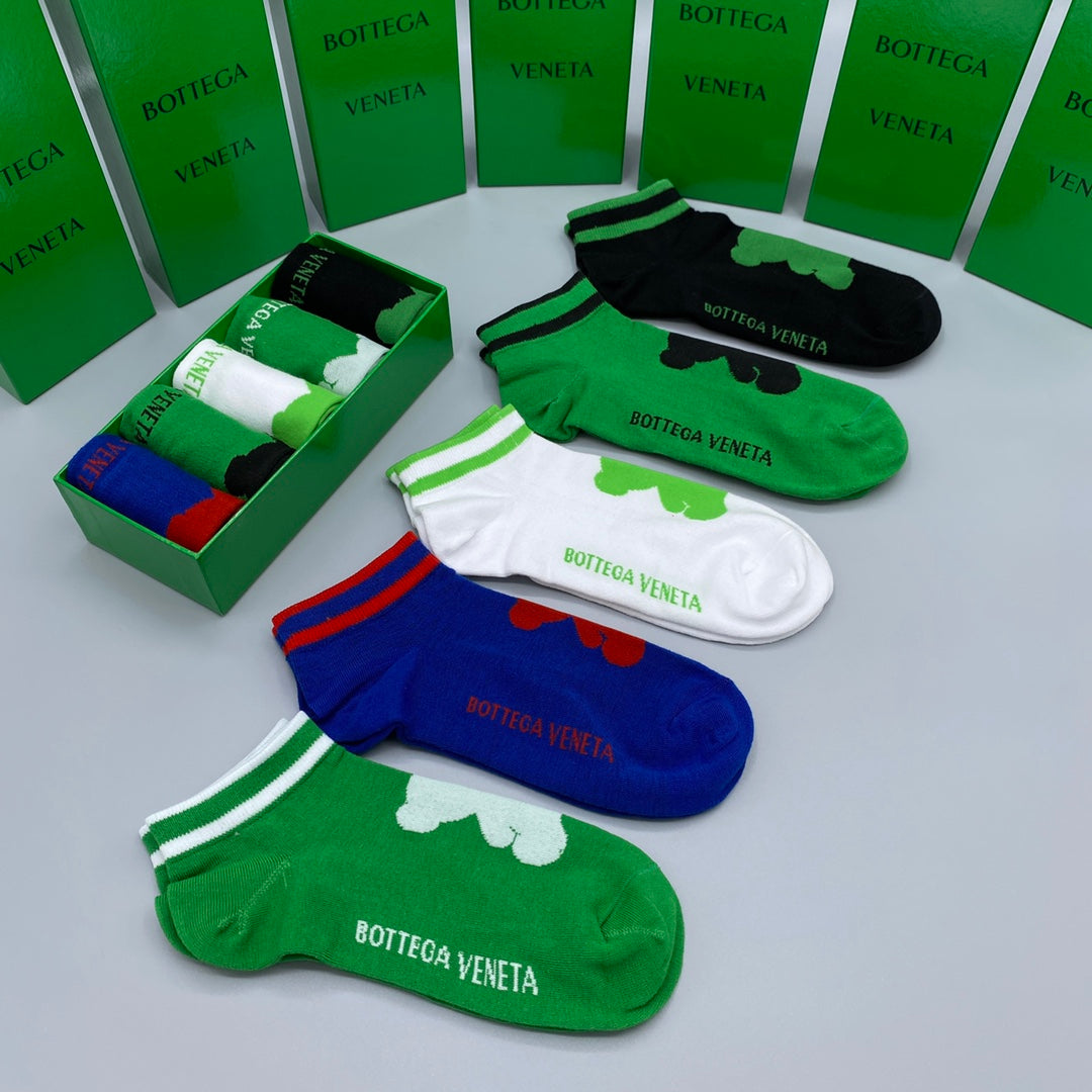 235QA45SDE Stylish socks(5 pairs )