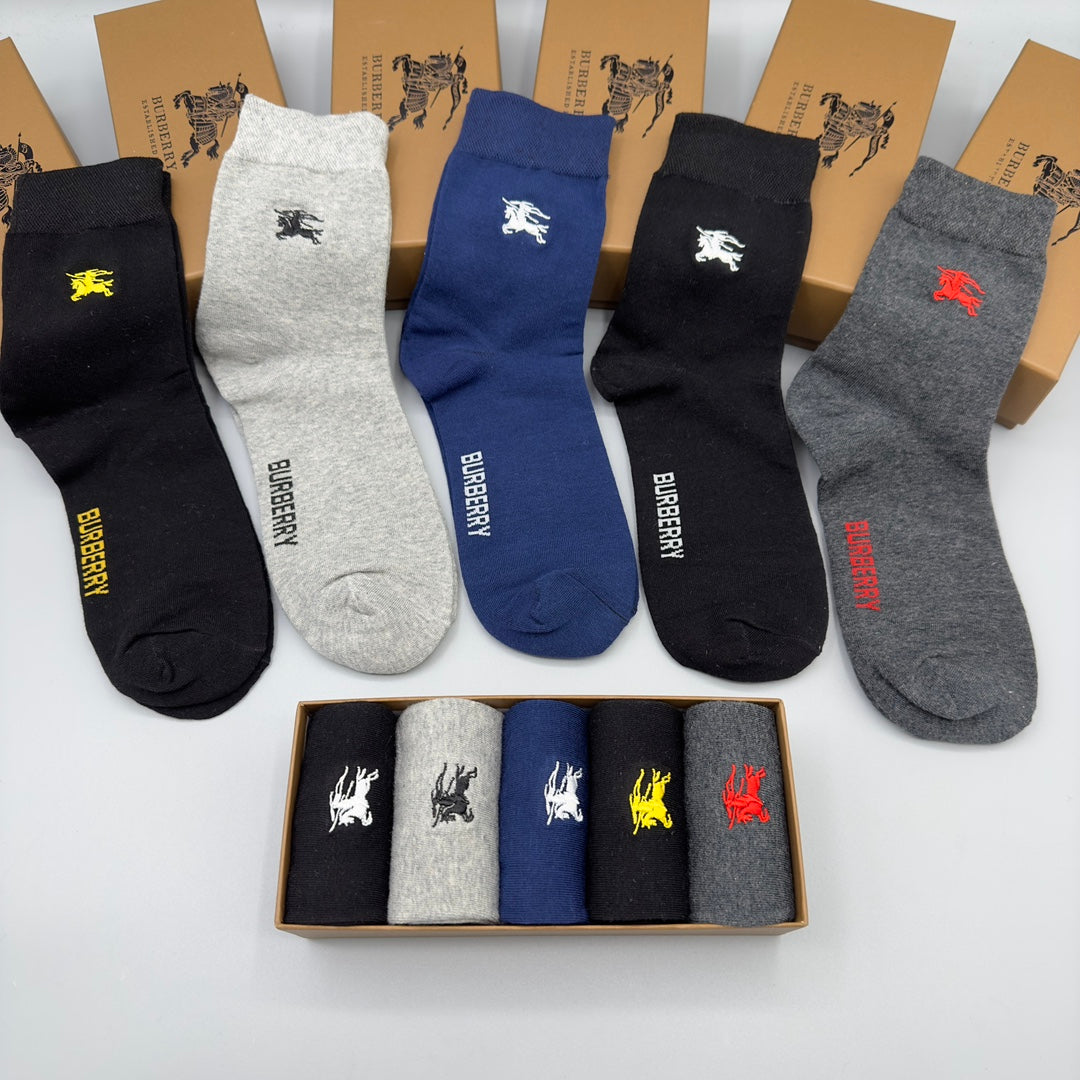 235QR24SDE Stylish socks(5 pairs )