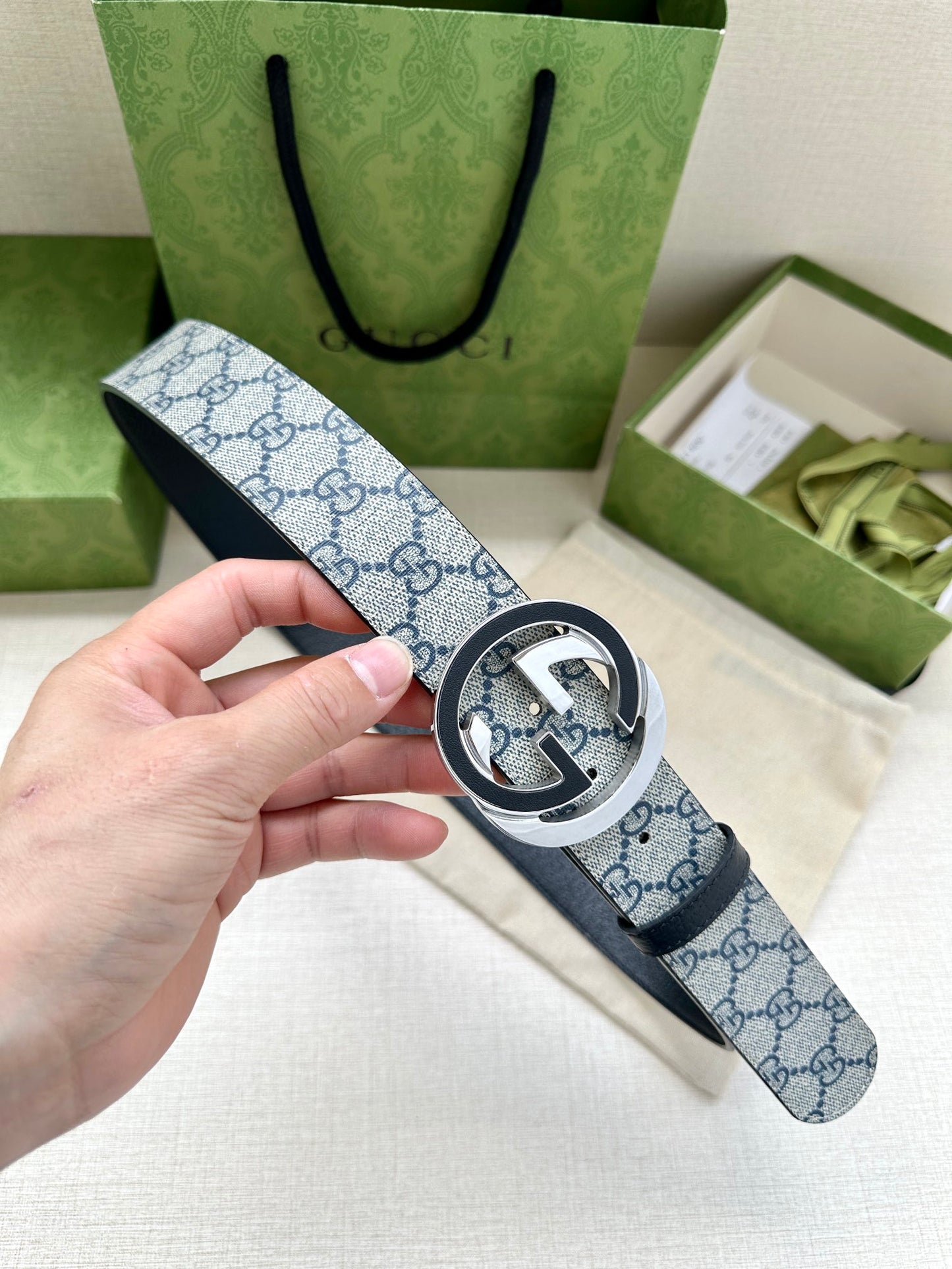 195NB1PDE Stylish high-quality leather belt