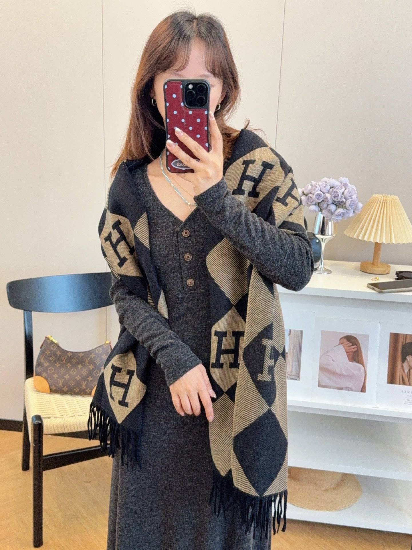 185ZH36WDE Stylish Winter Scarves