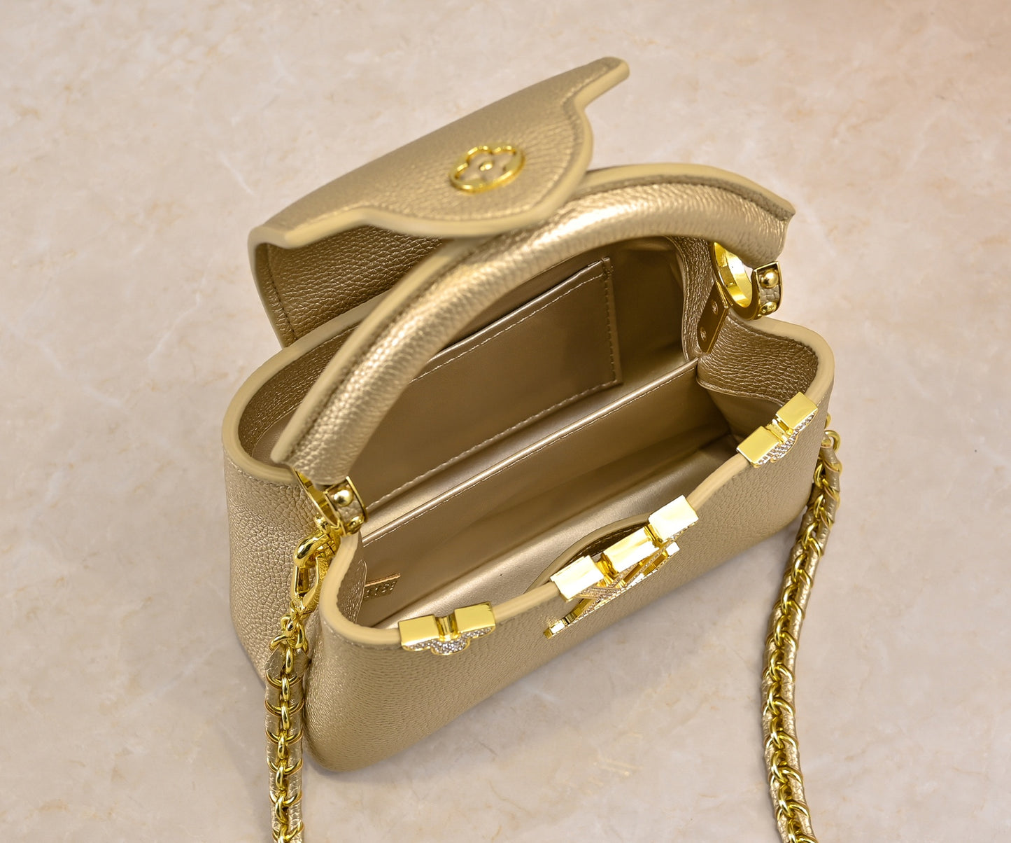 1WE88BDE Stylish leather bag