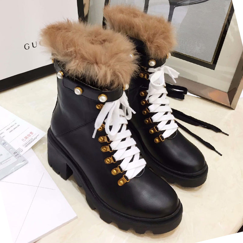 2XB203ZDE Stylish leather boot (top layer leather lining)