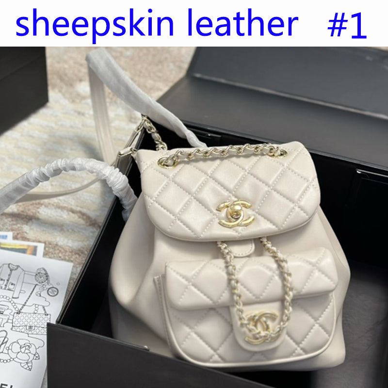 6XC225BDE Stylish leather backpacks