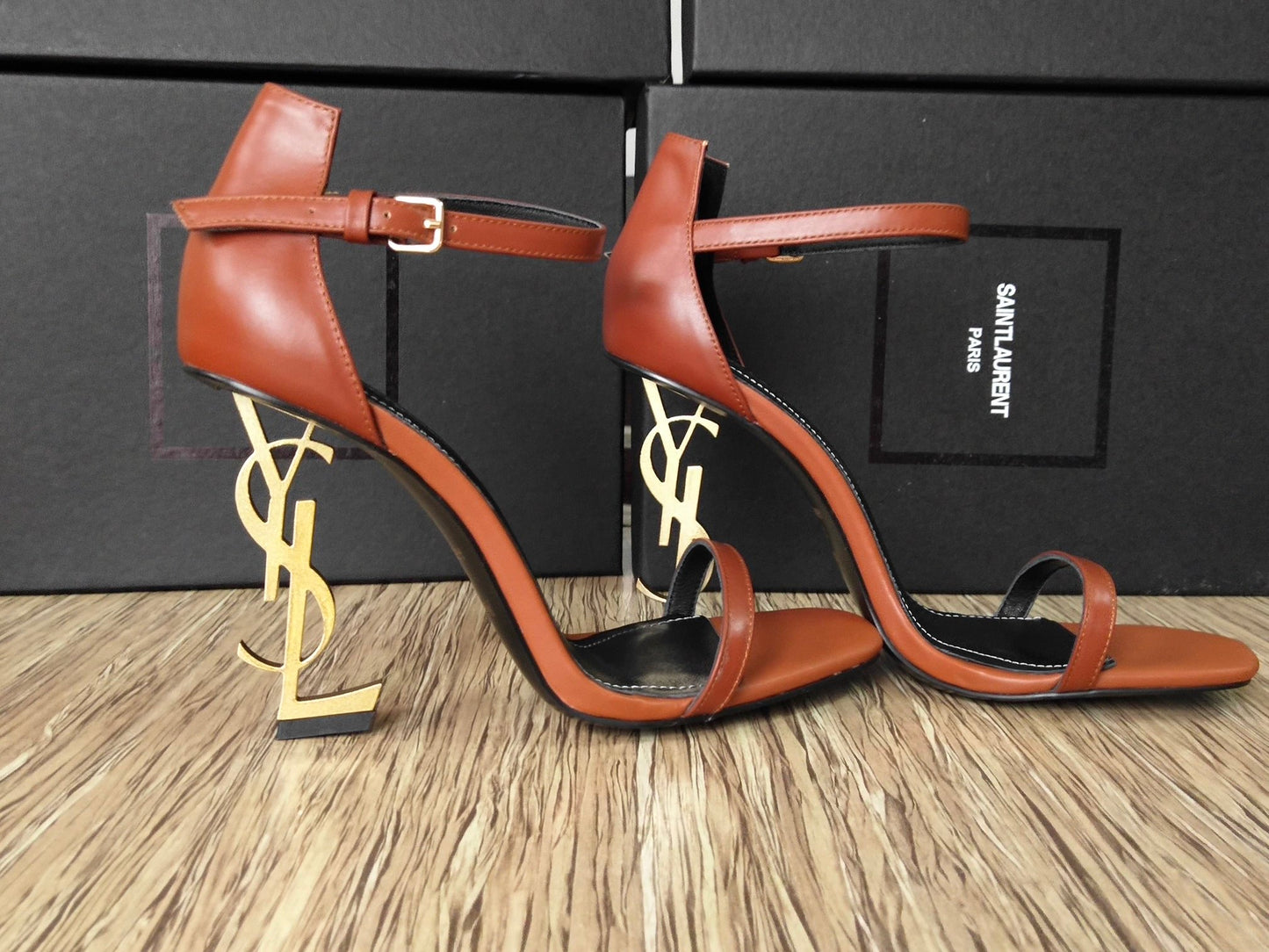 2XSL146ZDE Stylish leather high heels Heel high: 10.5cm