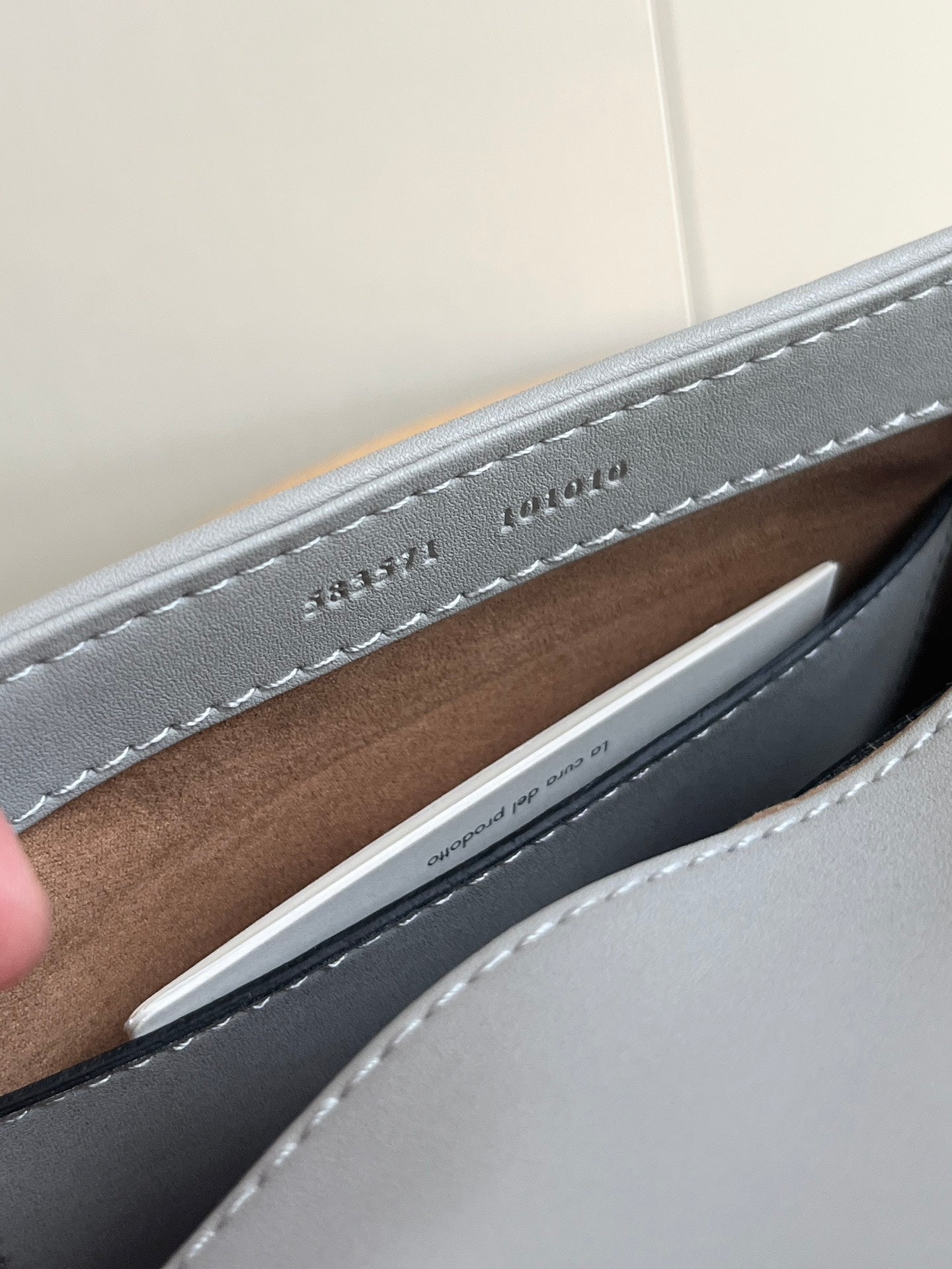 1XB445BDE Stylish leather bag