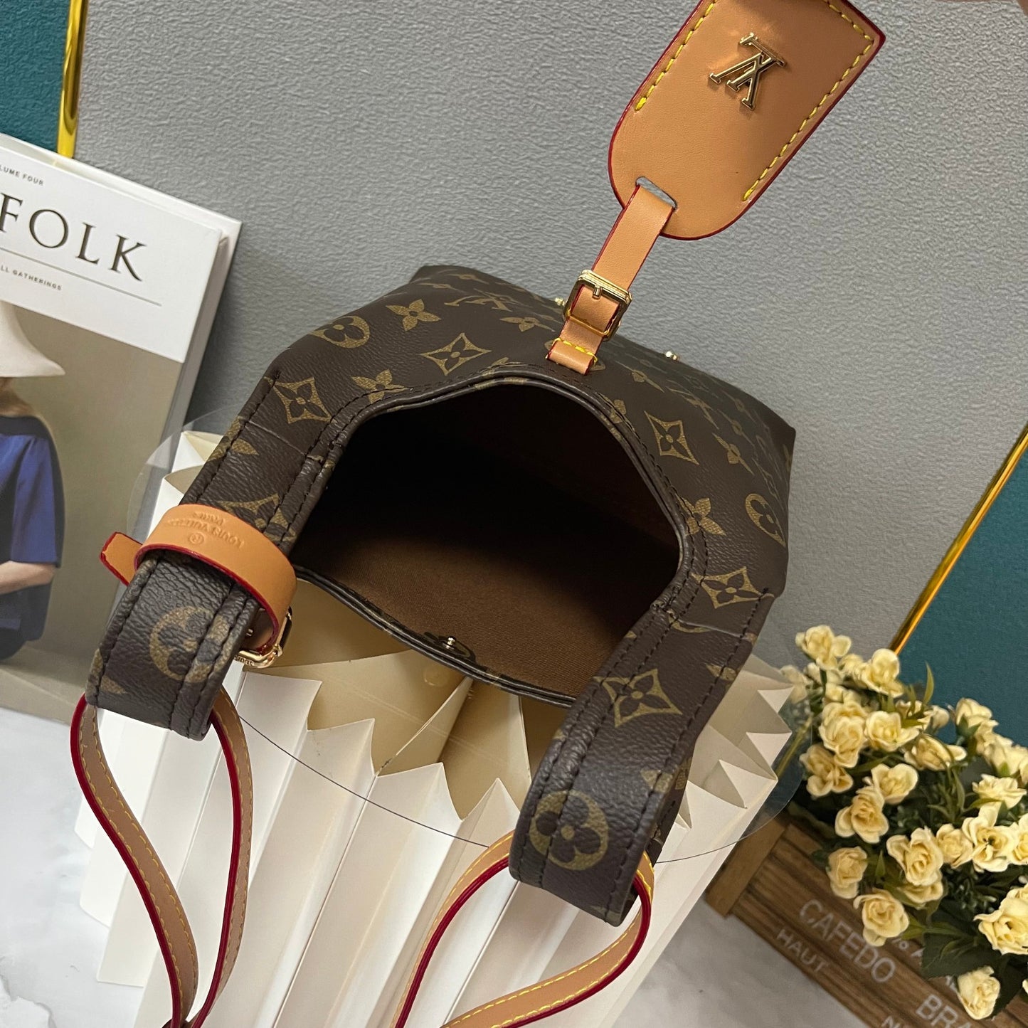 1XE274BDE Stylish leather bag 