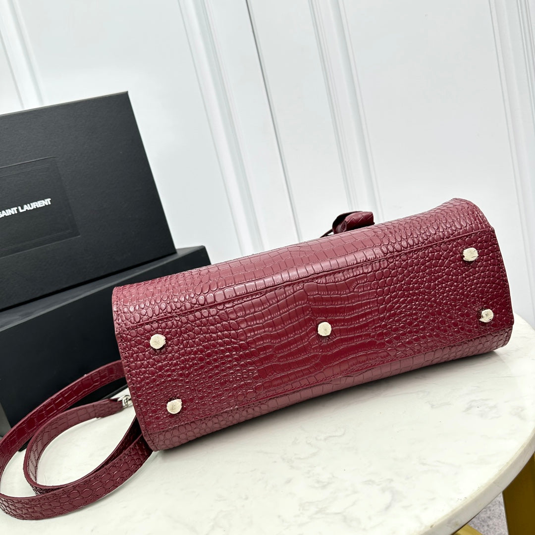 1XSL268BDE Stylish leather bag 