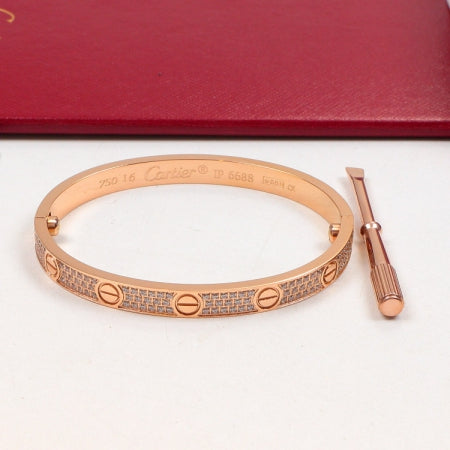 PK1KDE Stylish 3-row diamond bracelet