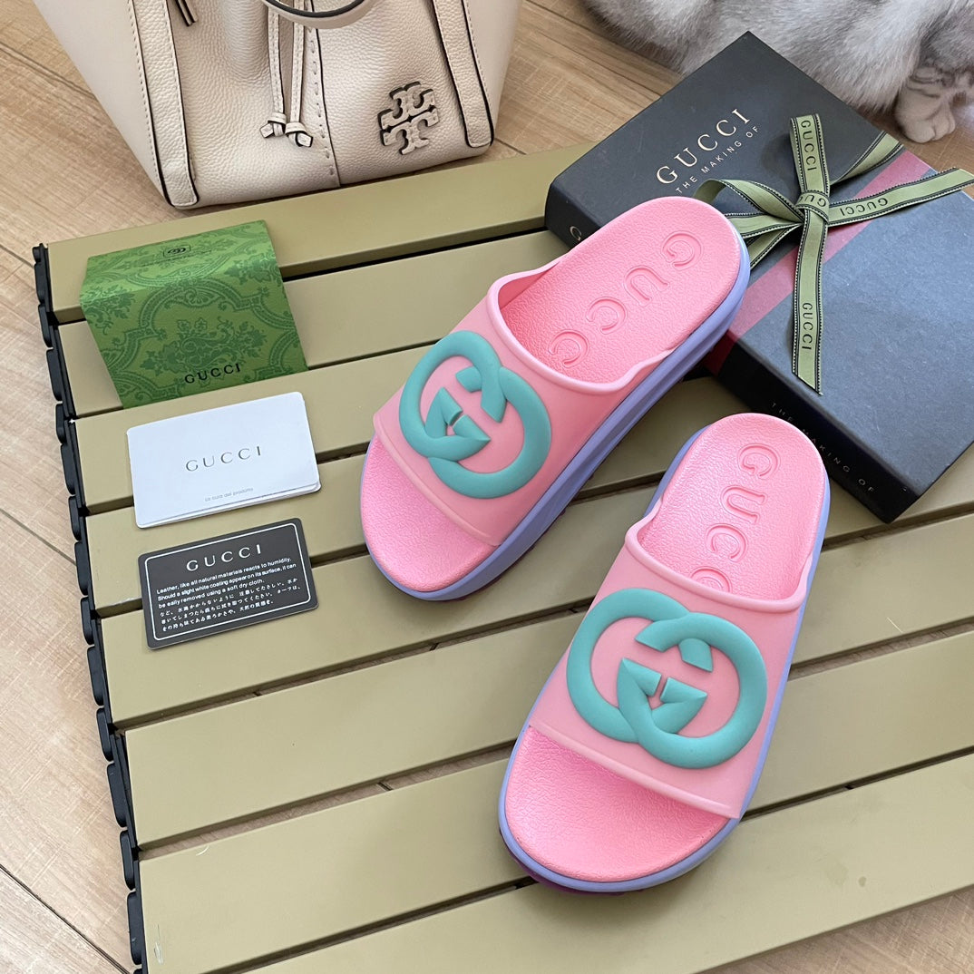 14B202ZDE Stylish Slippers Inner heightening insole 5cm