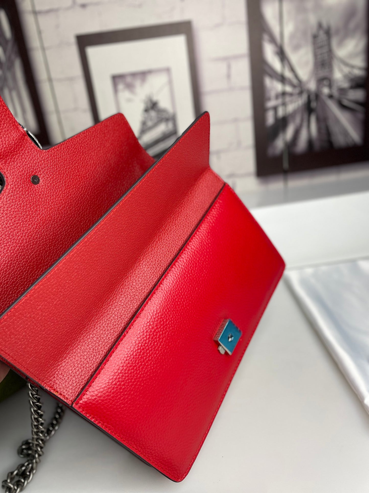 1XB458BDE Stylish leather bag