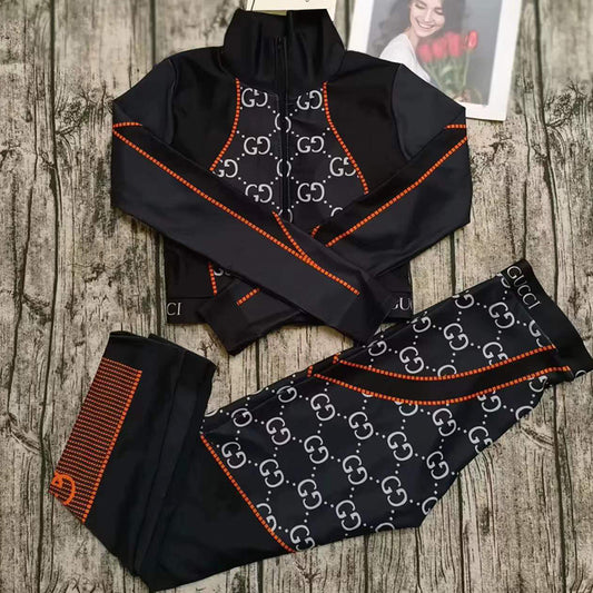 14B73YDE Stylish Long sleeve swimsuit
