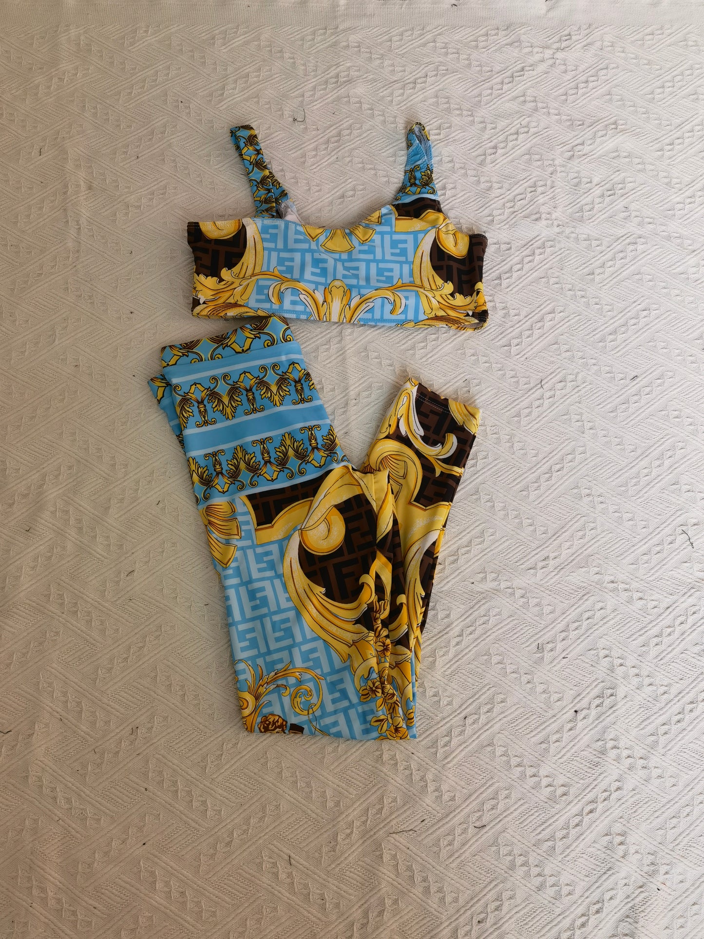 14F42YDE Stylish Long sleeve swimsuit