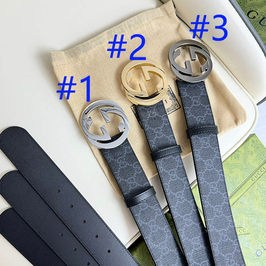 195NB3PDE Stylish high-quality leather belt