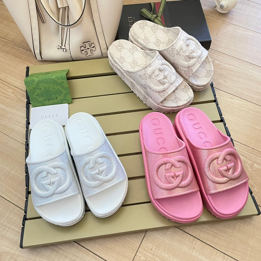 14B204ZDE Stylish Slippers Inner heightening insole 5cm