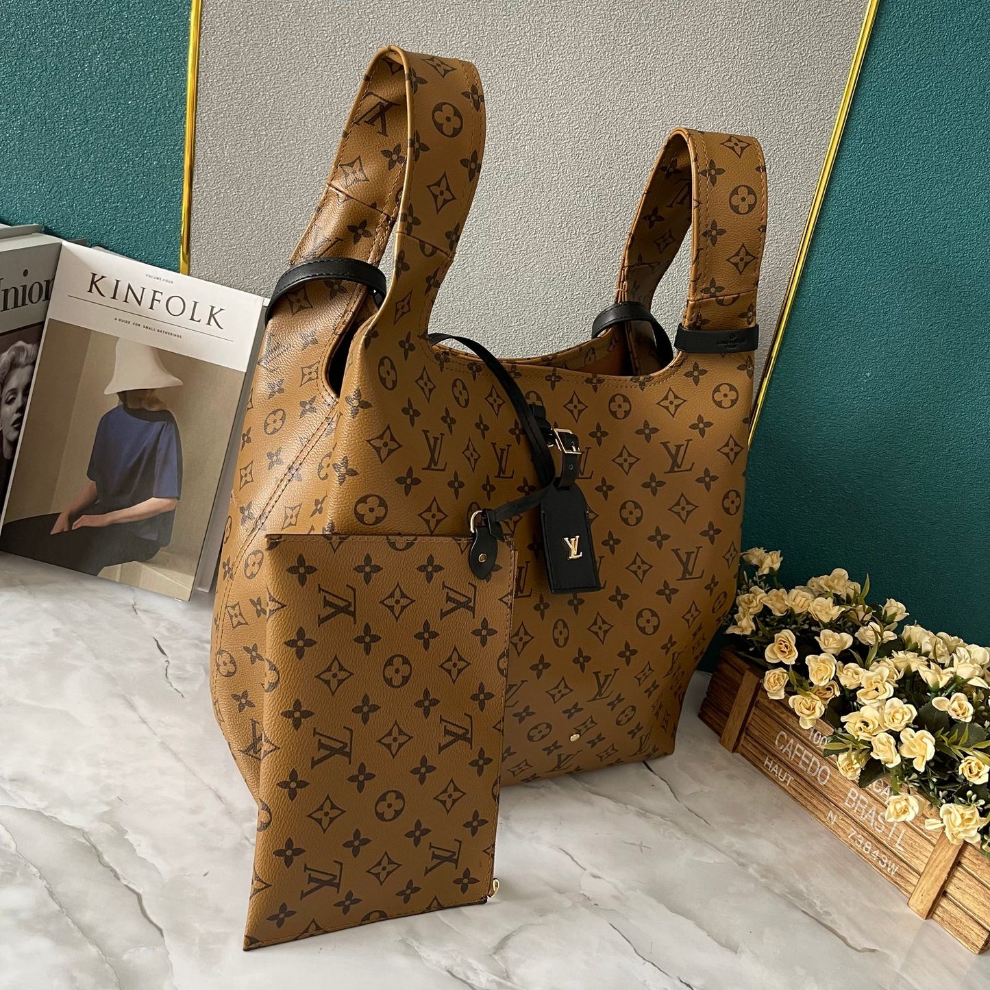 1XE274BDE Stylish leather bag 