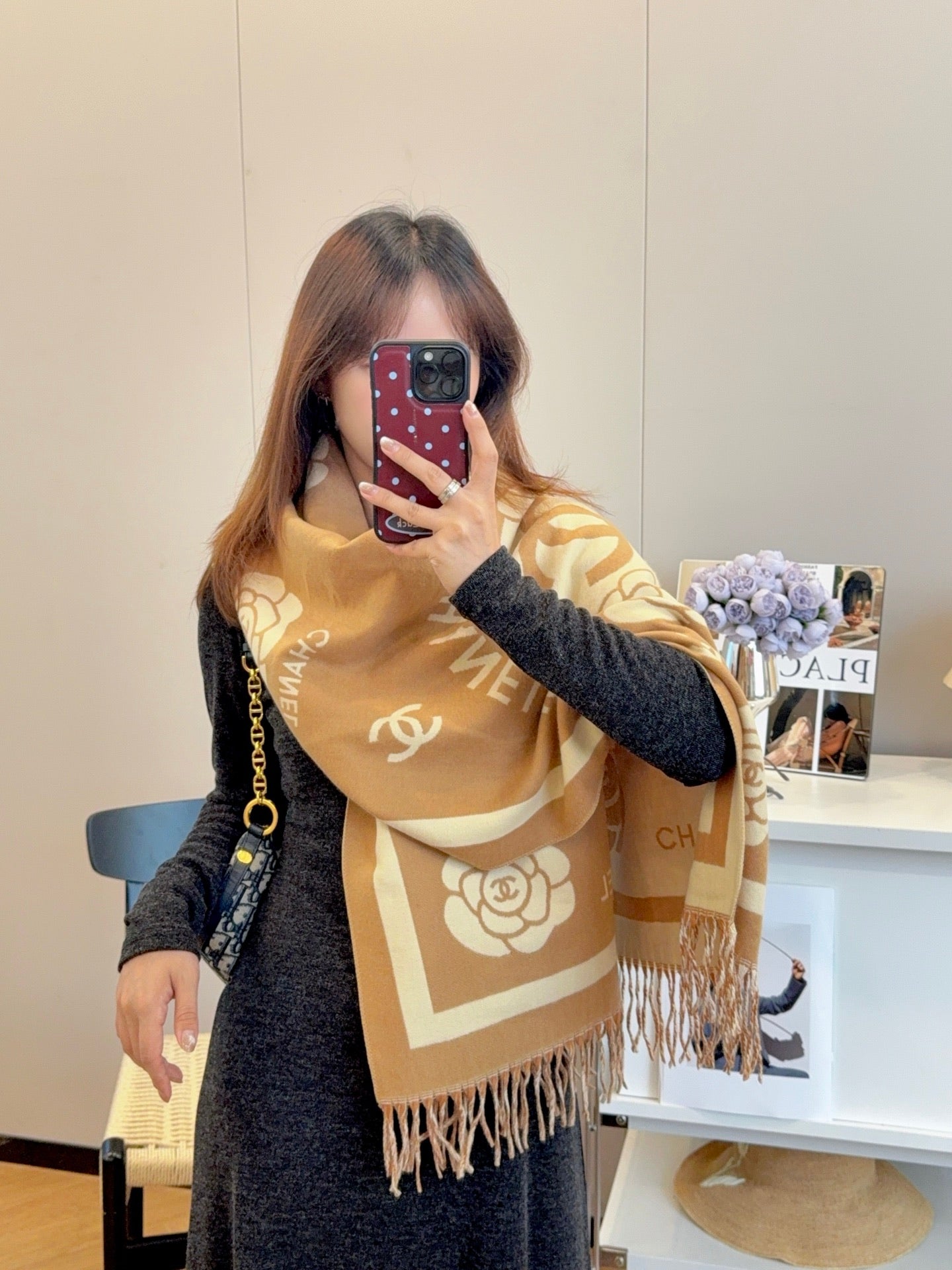185RC68WDE Stylish Winter Scarves