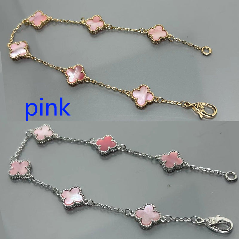 5XVA183KDE Stylishbracelets 6 flowers mini size 0.9cm flower