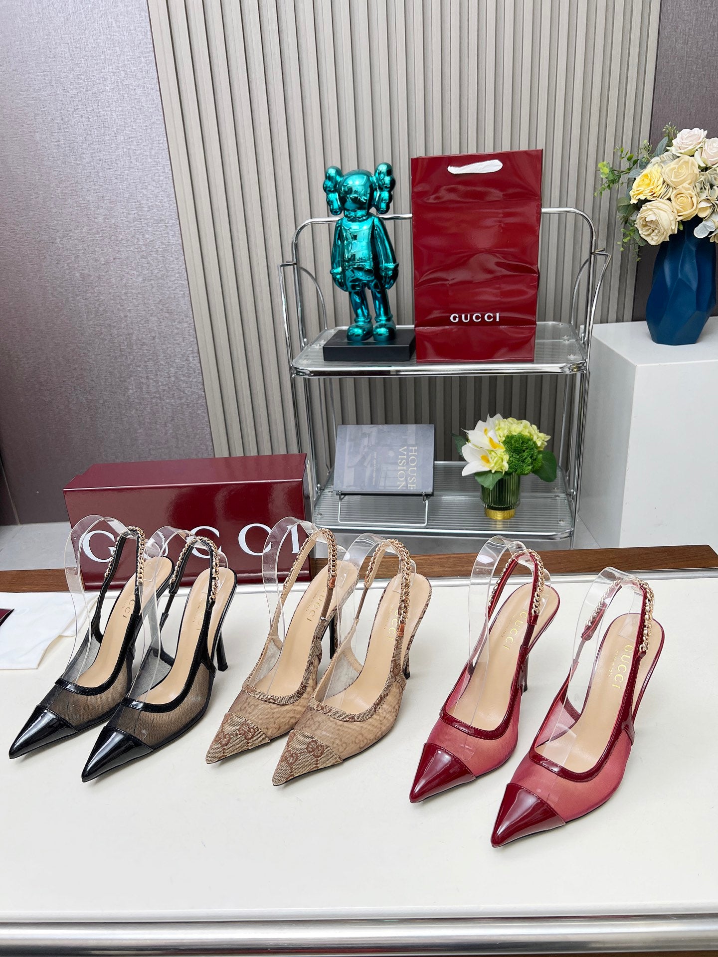 285ZB61ZDE Stylish leather  High heels