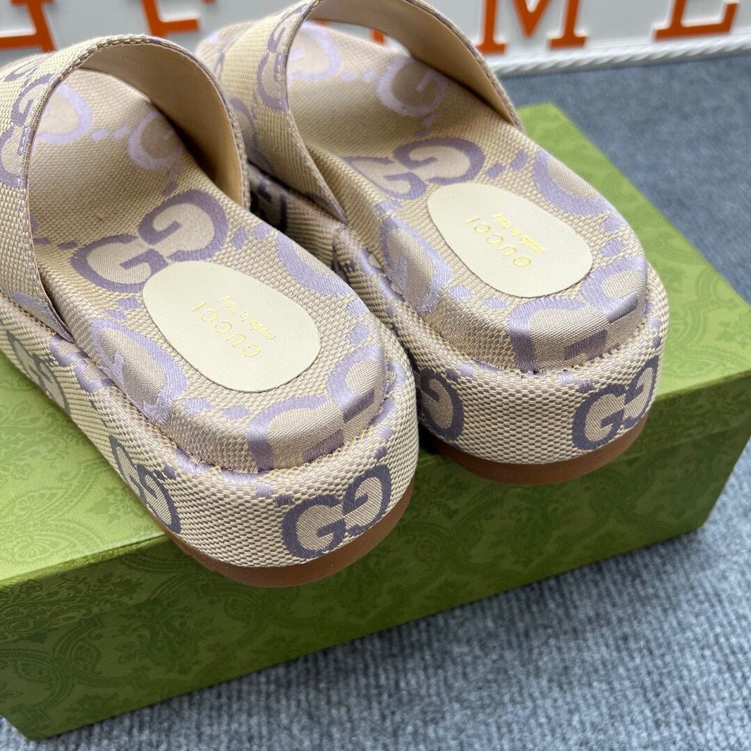 54B122ZDE Stylish slippers  Sole thickness 5.5cm