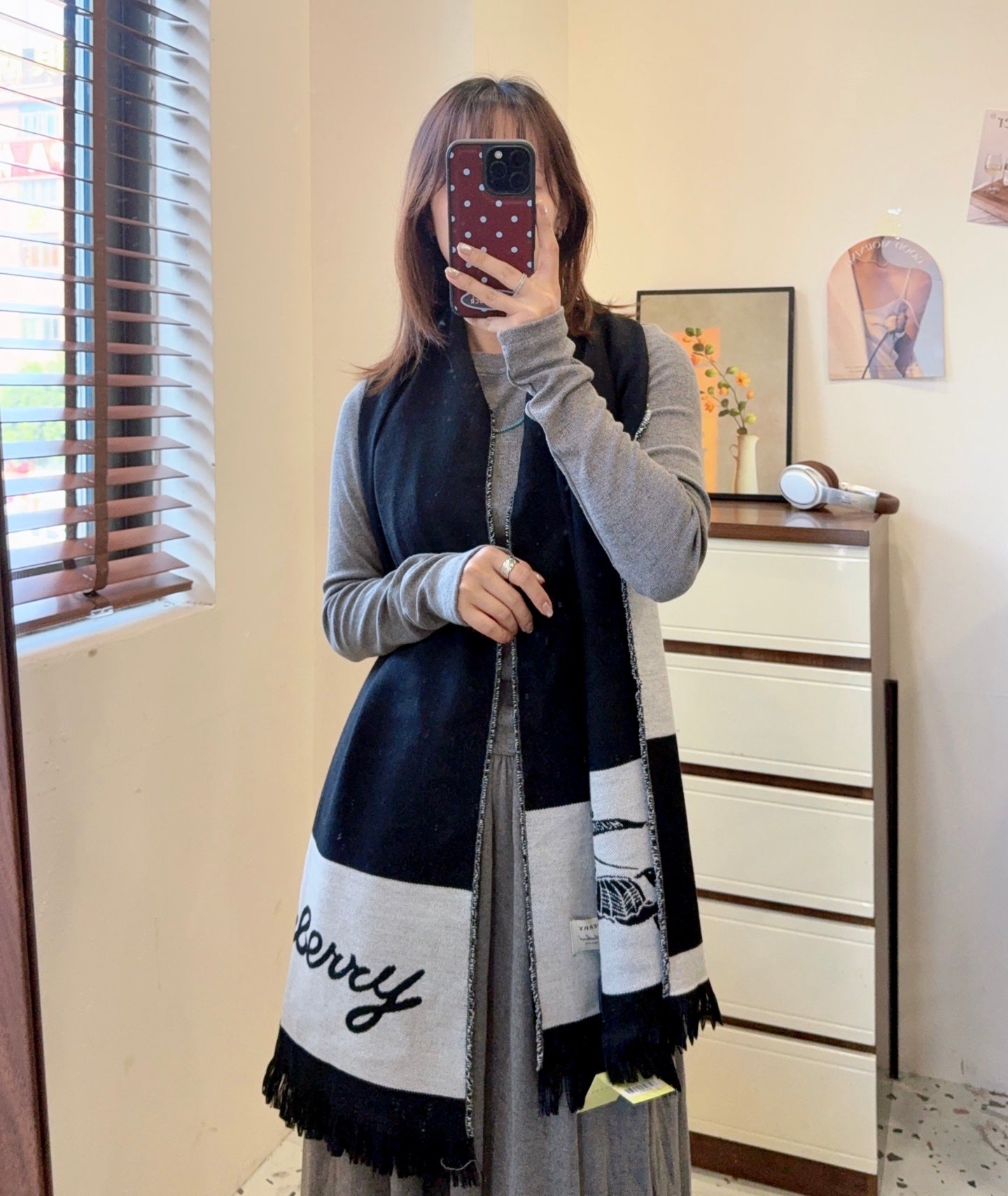 175RR44WDE Stylish Winter Scarves