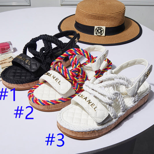 245RC13ZDE Stylish genuine leather sandals