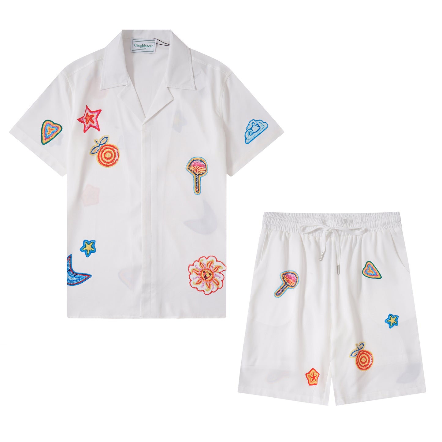 135RA136UDE Stylish shirt and shorts set