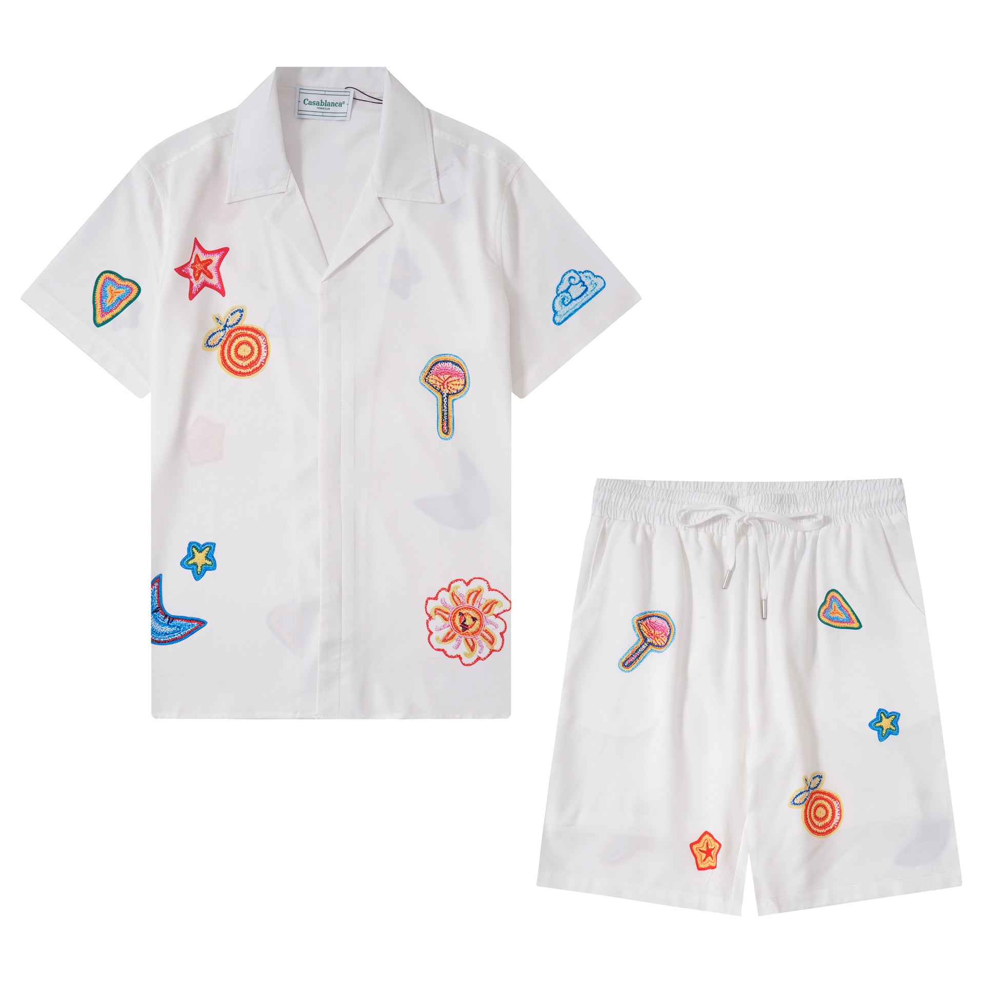 135RA136UDE Stylish shirt and shorts set