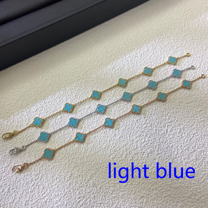 5XVA183KDE Stylishbracelets 6 flowers mini size 0.9cm flower