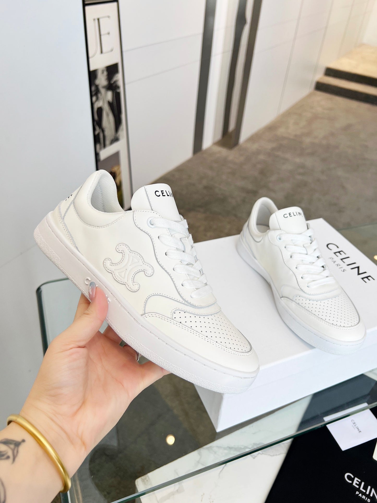 285ZN154ZDE Stylish  leather Shoes