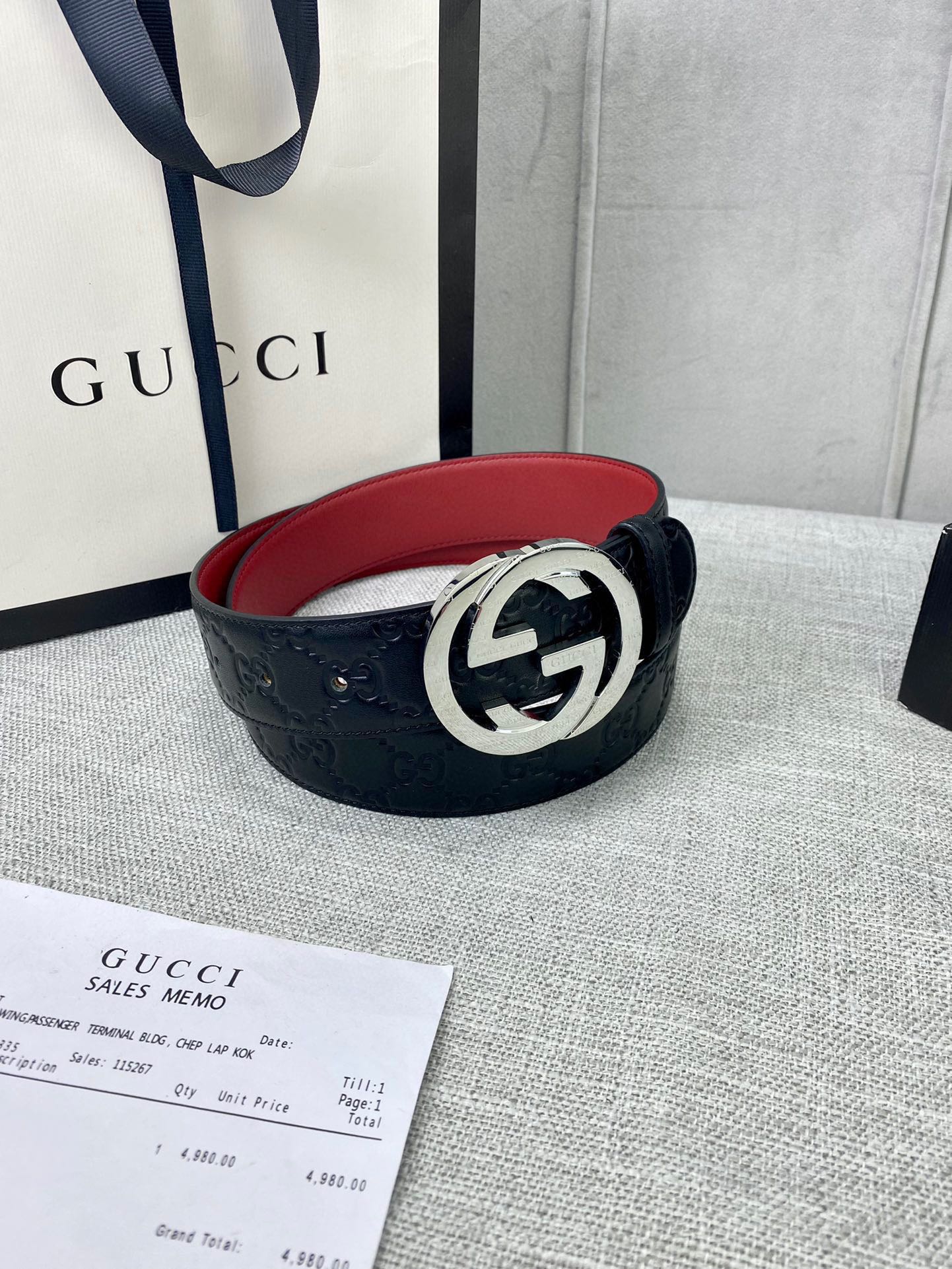 1WB164PDE Stylish  High quality belt With full package