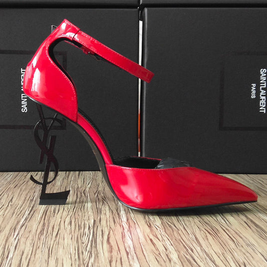 2XSL155ZDE Stylish leather high heels（patent leather）