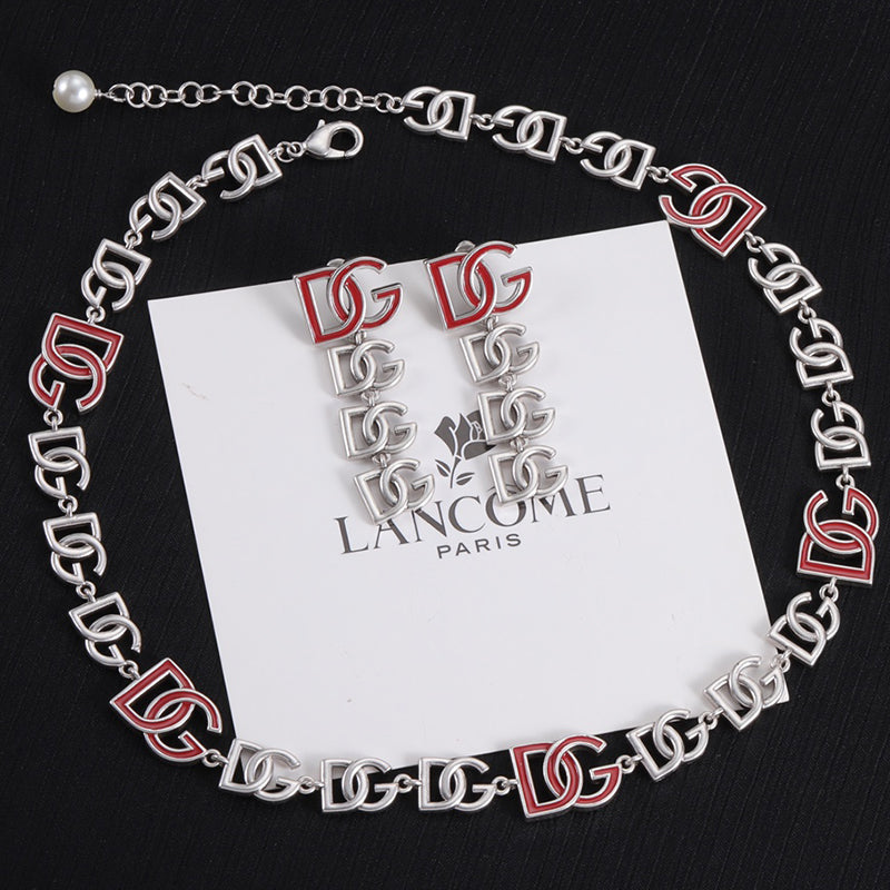 14A276XDE Stylish  Earrings Necklaces
