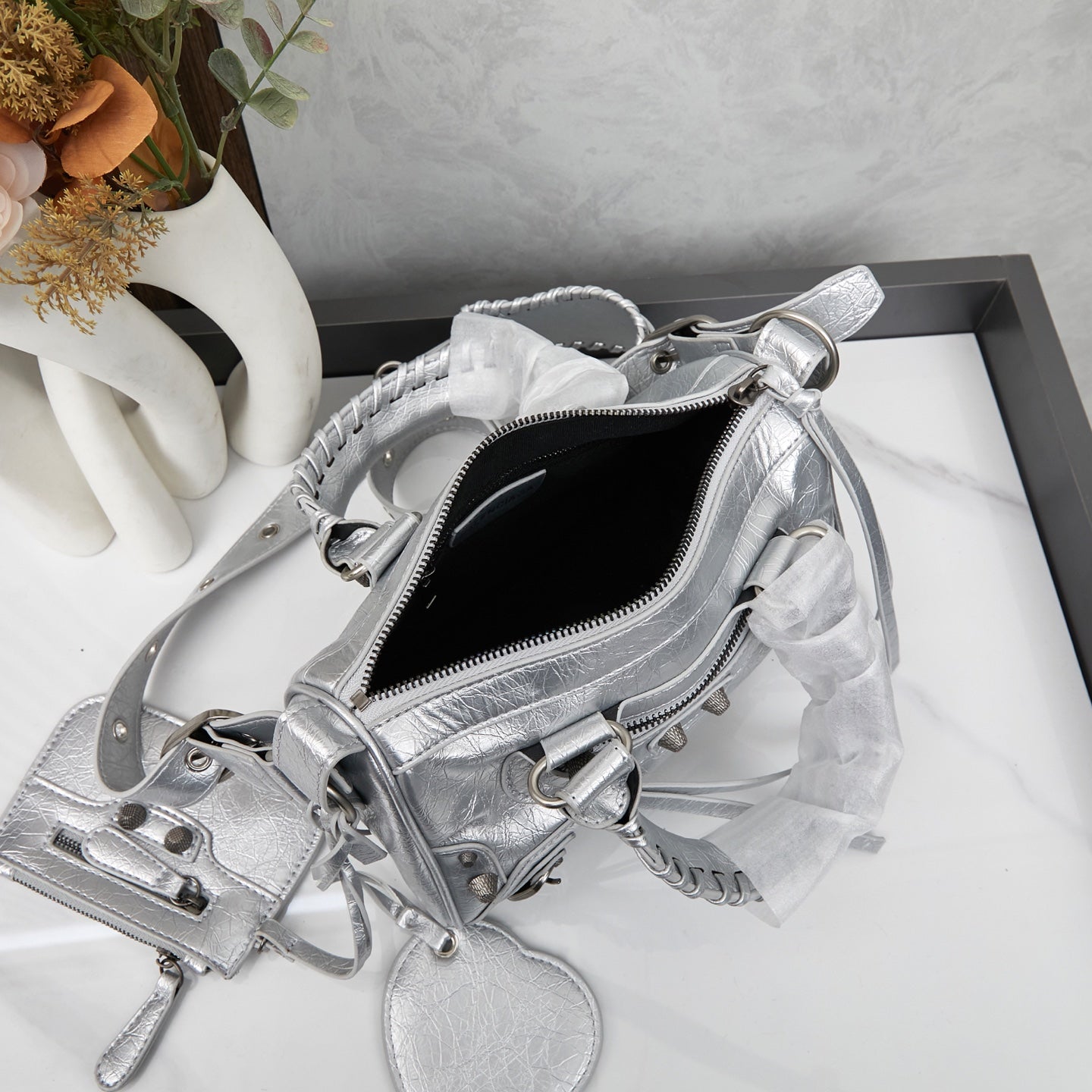 2WJ21BDE Stylish leather bag