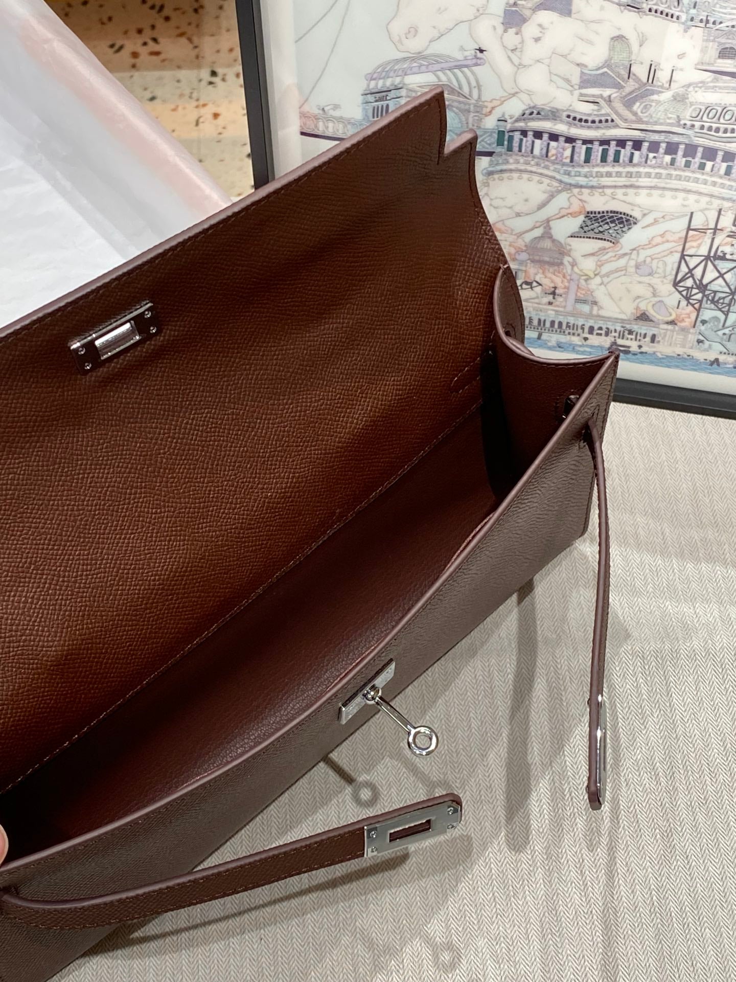 1XH68BDE Stylish leather bag