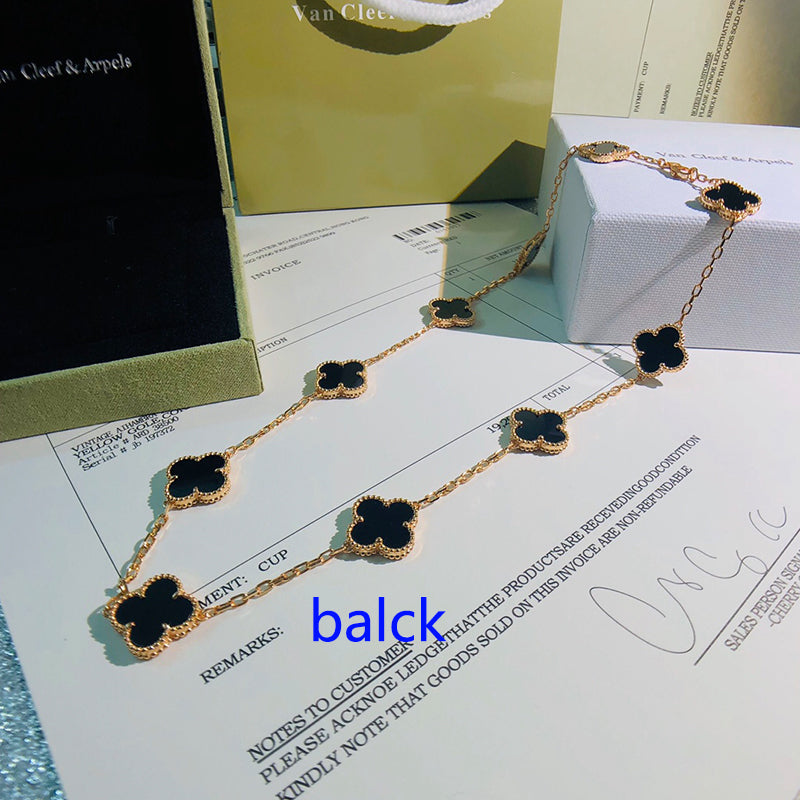 5XVA181XDE Stylish 10 flowers necklaces