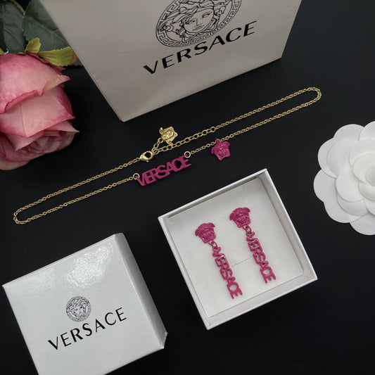 175RV58XDE Stylish  Necklaces . Earrings