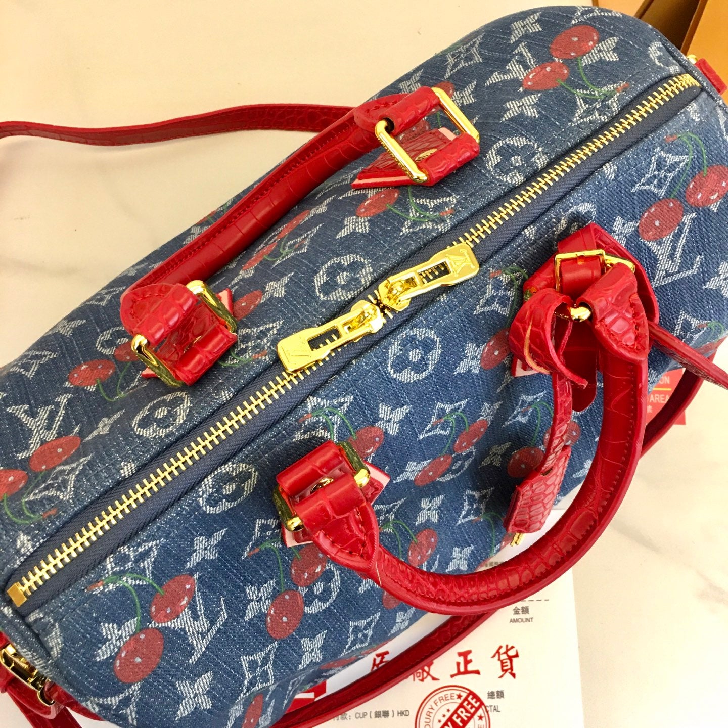 15RE26BDE Stylish denim bag