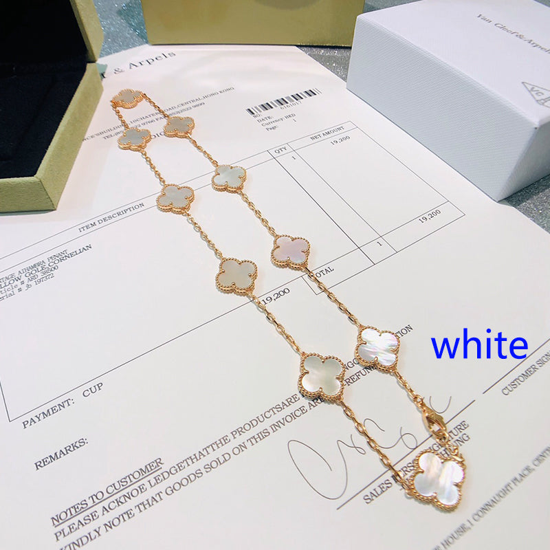 5XVA181XDE Stylish 10 flowers necklaces